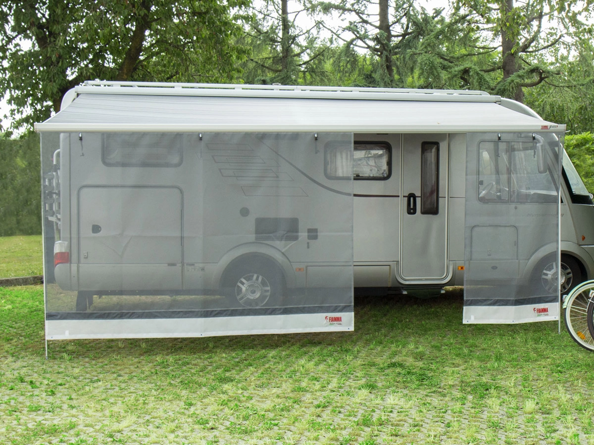 Fiamma Sun View XL Vorderwand Grey 375