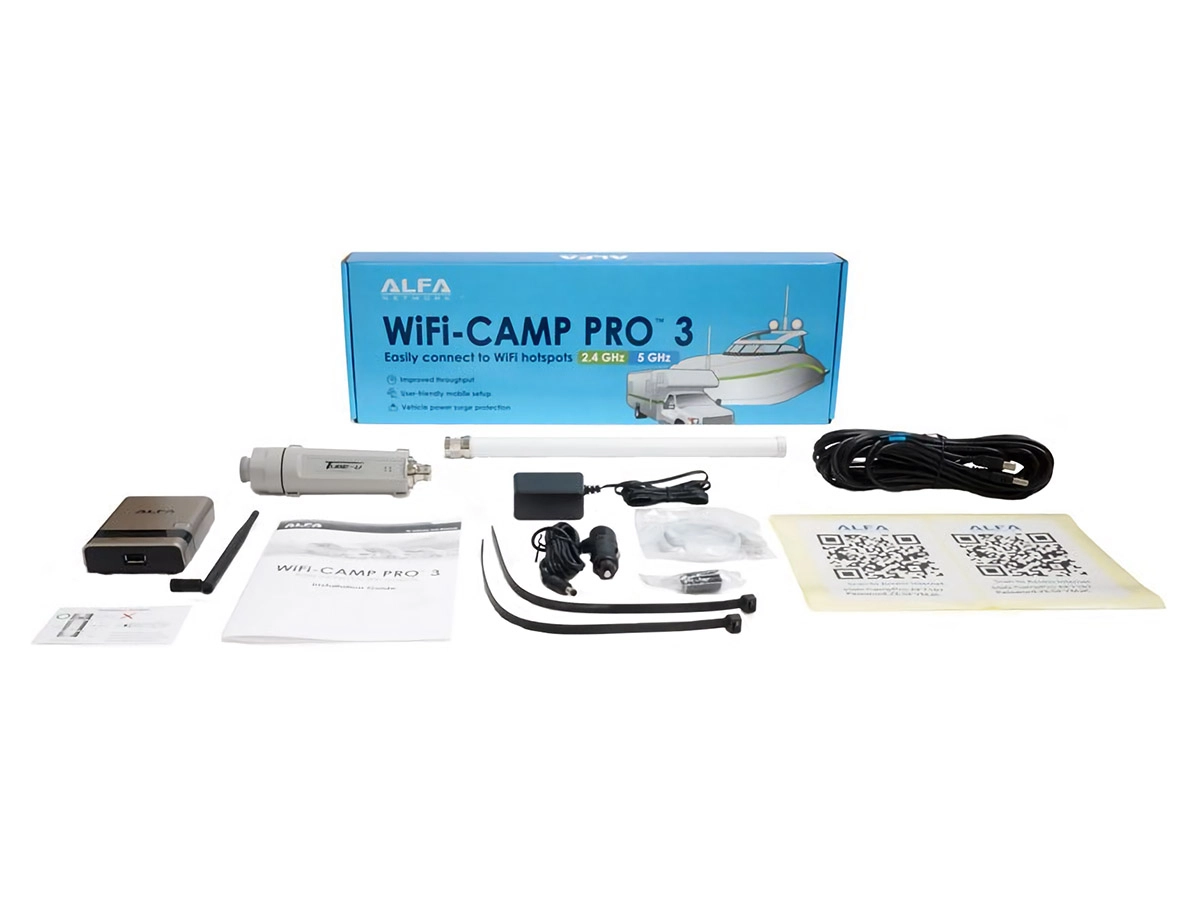 Alfa WiFi-Camp Pro 3 WLAN-VerstÀrker