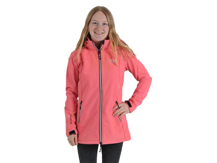 Nordberg Ronda Bubbel Gum Melange Damen Softshelljacke