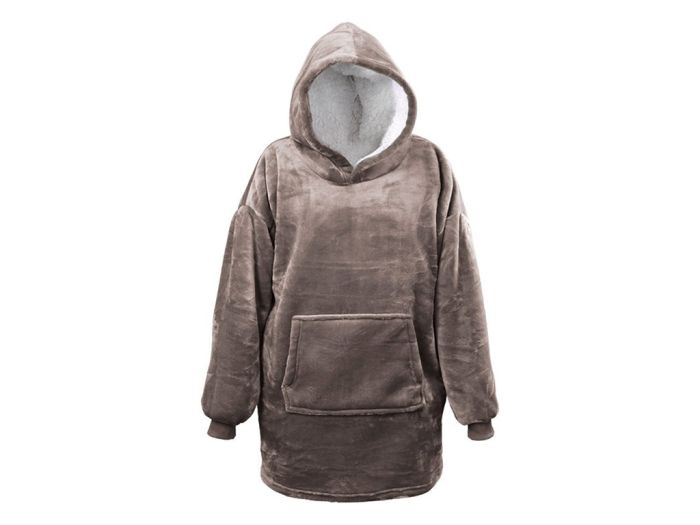 Unique Living Oversized Hoodie Taupe