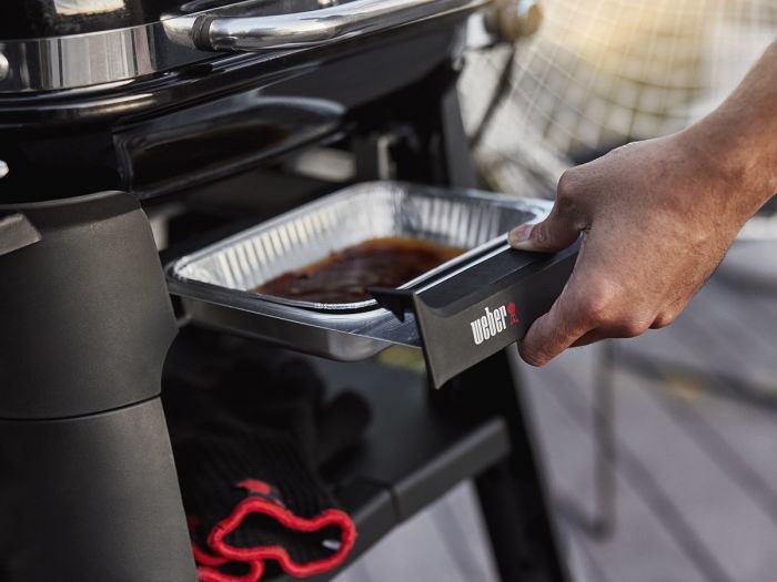 Weber Lumin Compact Black Stand Elektrogrill