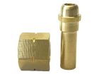 Obelink Gasleitung x 1/4" Links Außengewinde Adapter