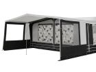 Obelink PVC Vorzelt Vordach Größe 15 (280 - 290 cm) Anthrazit