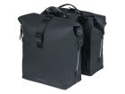 Basil SoHo Nordlicht Doppelfahrradtasche - Black