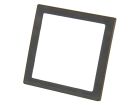 BBA 1-Fach Abdeckrahmen - Grey