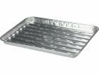 BBQ Aluminium Grillschale 34 x 23 x 2,5 cm - 4 Stück