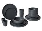 Bo-Camp Industrial Patom 16-teiliges Geschirrset - Anthracite