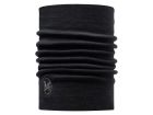 Buff HW Merino Wool Solid Black Schal