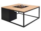 Cosi Fires Cosiloft 100 Feuertisch - Black / Teak