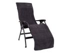 Crespo Größe L Frottee-Relax-Stuhlbezug - Grey