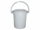 Curver Toiletteneimer mit Deckel - 5 Liter