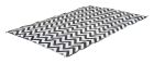 Bo-Camp Wave 200 x 180 cm schwarz weiße Chill-Matte