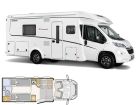 Dethleffs Trend T7017 EB 2023 Wohnmobil