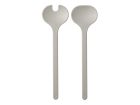 Mepal Silueta Nordic White 2-teiliges Salatbesteck