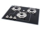 Zweite Chance Navy Load 3-flammiges 41 x 50 Glas-Gaskochfeld