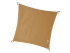 Platinum Coolfit 5x5m quadratisches Sonnensegel - Sand