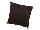 Platinum Coolfit 5x5m quadratisches Sonnensegel - Schwarz