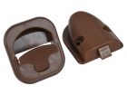 Obelink Einbauschloss für Schrank und Tür - Dark brown