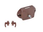 Obelink Toiletten Druckknopfverschluss mit Verriegelungshaken - Brown