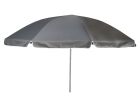 Bo-Camp Ø 165 cm Sonnenschirm mit schwenkbarem Arm - Grey