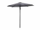 Lesli Living Libra 300 cm push-up Sonnenschirm - Grey