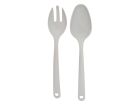 Point-Virgule PLA 2-teiliges Salatbesteck - Light Grey