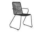 Outdoor Feelings Silva Black Diningstuhl