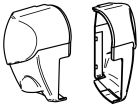 Thule Omnistor Set Endkappen Kassette 5003 Weiß