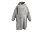 Unique Living Teddy Long oversized hoodie - Chateau Grey