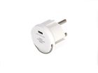 USB-C-Steckdosenadapter 2,4A - White