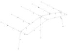 Ventura Standard 250 Prenox G18 Vorzeltgestänge