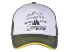 Wander Wonder Camping Cap - White