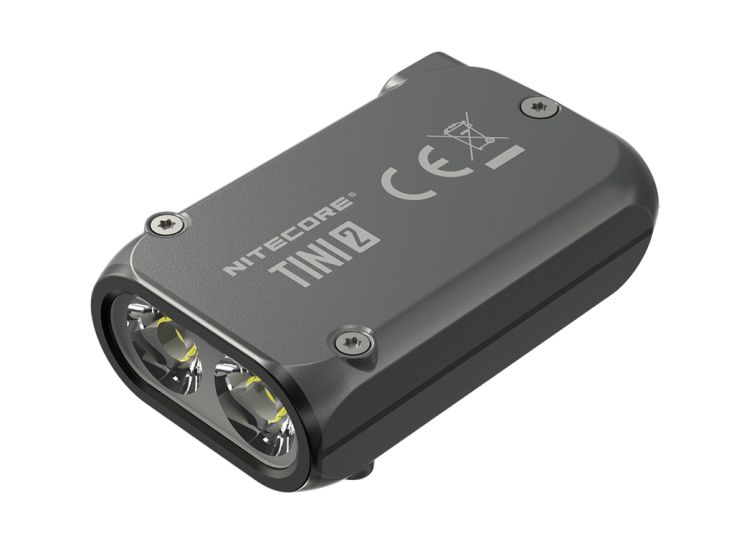 Nitecore Tini2 oplaadbare sleutelhangerlamp - Grey