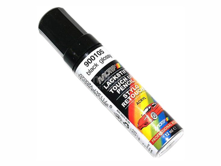 Motip schwarz glänzend 12 ml Lackstift