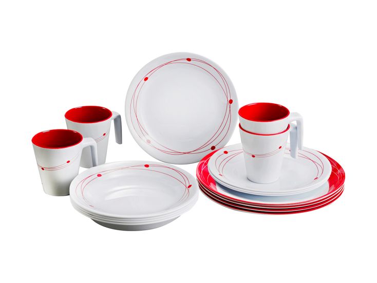 Brunner Set Cosmic 16-teiliges Geschirrset