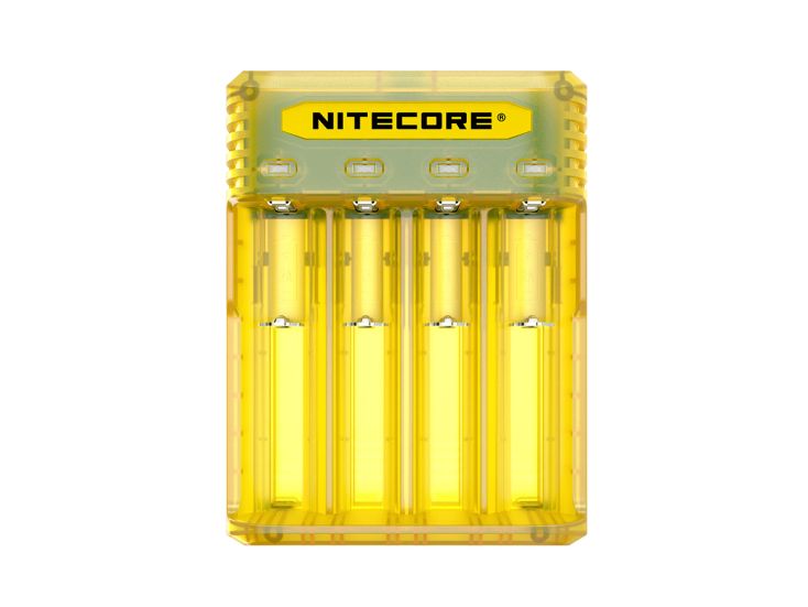 Nitecore Q4 snellader - Yellow
