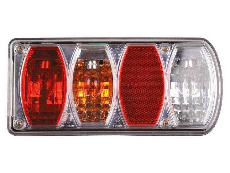 Carpoint 5-Funktionen Halogen Rückleuchte - Rechts