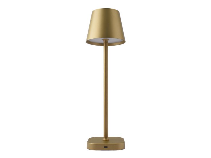 FlinQ Lume Kabellose Tischlampe - Bronze