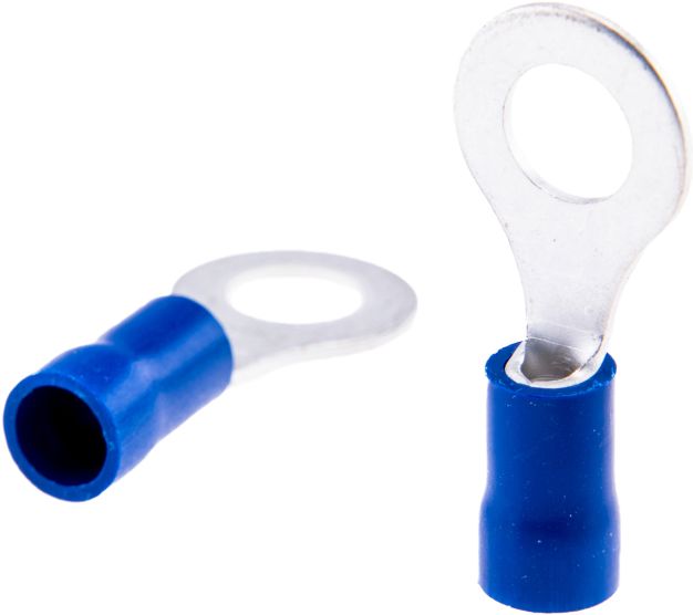 Ringkabelschuh blau Set mit 10 Stück - 5,3 MM