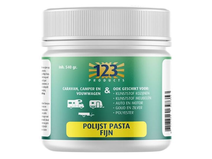 123 Products feine Polierpaste - 450 Gramm