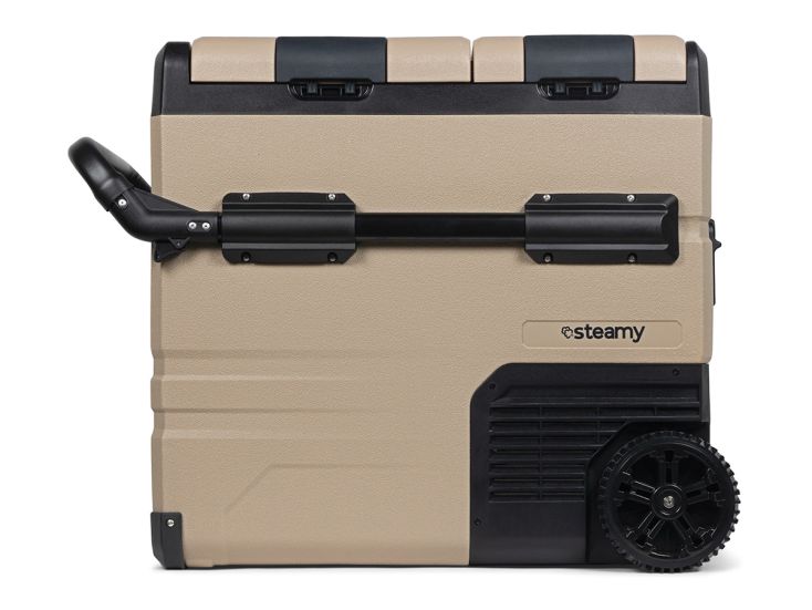 Steamy-E Dual Zone 55 Elektrische Kühlbox mit Rollen