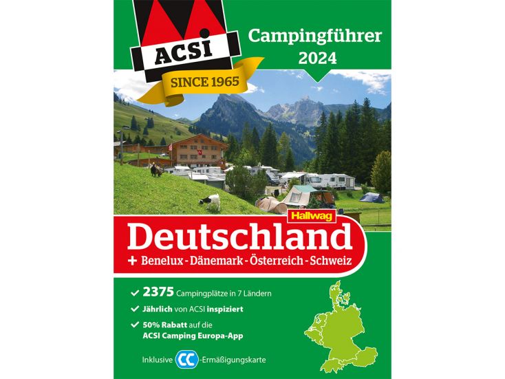 ACSI 2024 Deutschland Campingführer