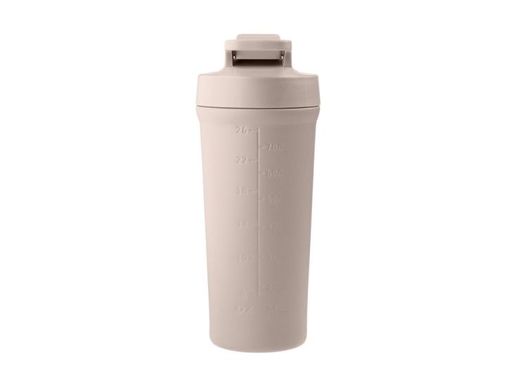 AYA&IDA 750 ml Shaker Trinkflasche - Cream