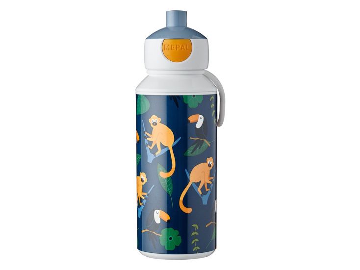 Mepal Campus 400 ml Pop-Up waterfles - Jungle