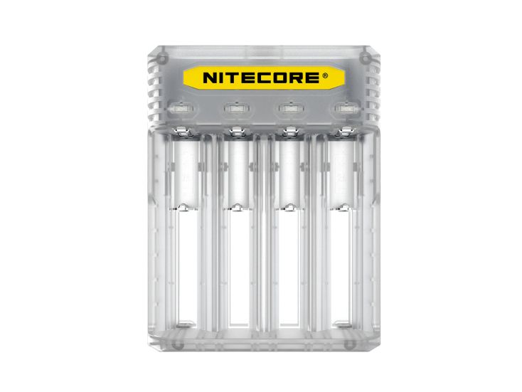 Nitecore Q4 snellader - White