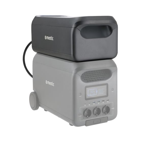 Mestic Powerstation MPS-3000 + Erweiterungsbatterie MBP-3000