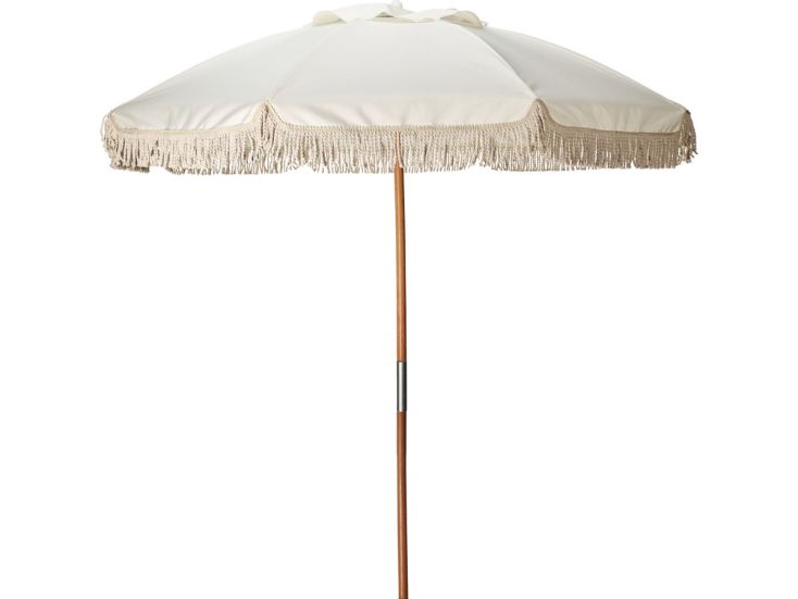 HIXA parasol met houtenpaal - Beige