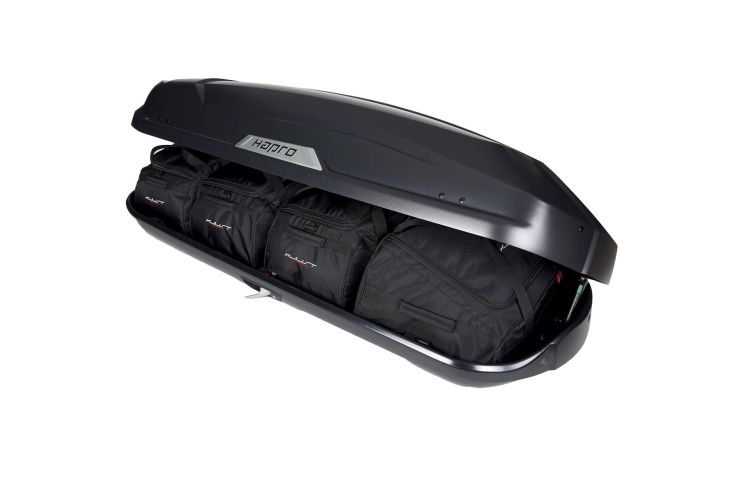 Kjust Hapro Trivor 440 Dachbox taschen set