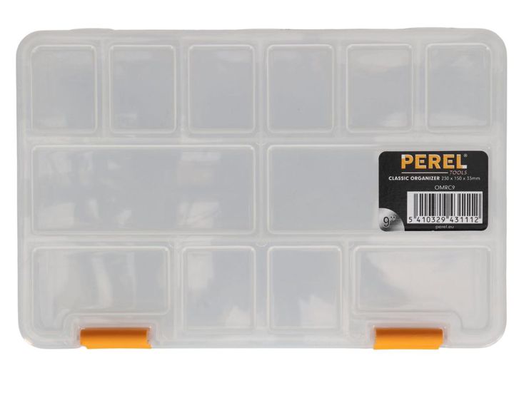 Perel OMRC9 15-vaks opbergdoos