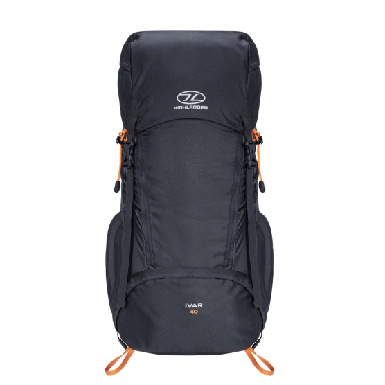 Highlander Ivar 40L Herren Rucksack - Schwarz